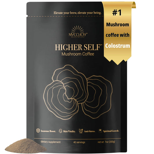 HIGHER SELF™ Mushroom Coffee – Focus & Immune Support Blend, 7oz