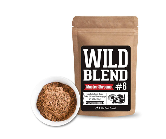 Wild Essentials Mushroom Elixir - Reishi & Lion’s Mane Coffee Blend - 8oz